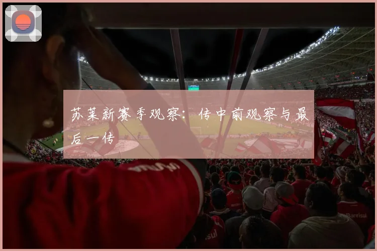 苏莱新赛季观察:传中前观察与最后一传
